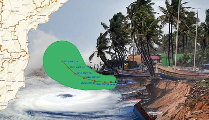 Low Pressure Over BoB To Intensify Into Depression Today, Deep Depression Likely In Next 24 Hours