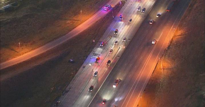 Deadly crash investigated on I-25 south of Denver at RidgeGate Parkway
