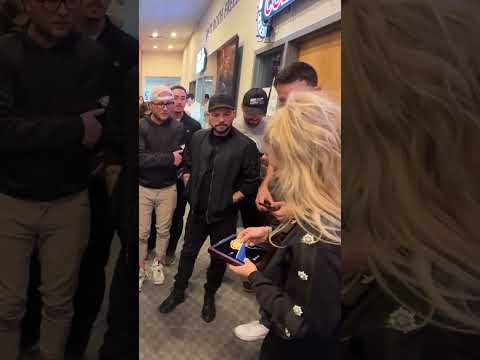 Erika Kirk Surprises Turning Point Staff With Presidential Medal of Freedom Visit #shorts