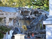 Trump demolishes part of White House for new $250M ballroom