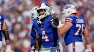 James Cook is the AFC offensive player of the month