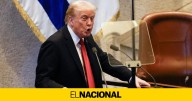 Trump pronostica un "amanecer histórico para Oriente Medio" ante el parlamento israelí