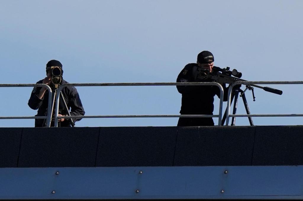 Snipers on roof as Udine braces for high
