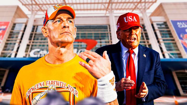 John Cena’s last WWE match gets Donald Trump twist