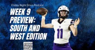 Friday Night Drive Podcast, Episode 328: Week 9 preview, West and South edition