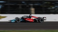 IndyCar drivers take test laps Tuesday at Indianapolis Motor Speedway