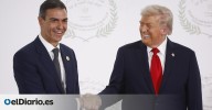 Trump, a Sánchez: "¿Estáis trabajando sobre el tema del PIB? Nos acercaremos, pero estáis haciendo un fantástico trabajo"