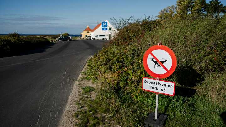 Denmark girds for Russia 'hybrid war' after drone appearances : NPR