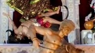 Trump depicted as ‘demon’ at Indian festival