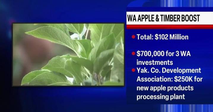 Sunnyside apple industry to gain $250k boost for new processing plant