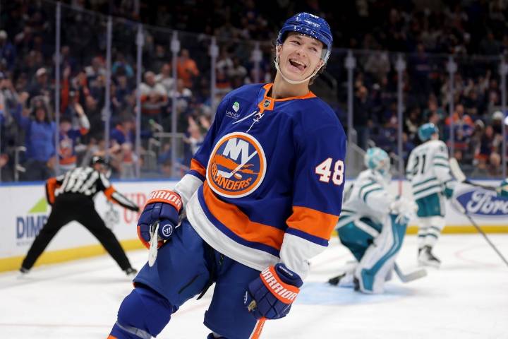 Deadspin | Red Wings get latest crack at slowing Isles' Matthew Schaefer