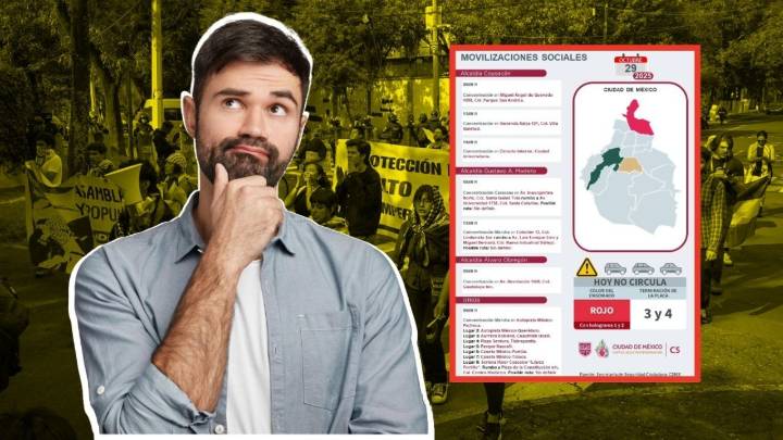 Marchas, bloqueos y movilizaciones HOY miércoles 29 de octubre | VIALIDADES AFECTADAS - El Heraldo de México