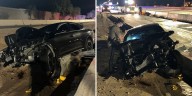 Alleged underage DUI driver crashes through construction zone on Loop 101