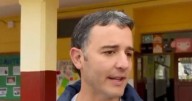 Jarsún fue el primer candidato en votar y lo hizo en Rosario de Lerma