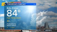 Warm start to the week, rain moves in Wednesday