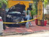 Atentan contra vehículo estacionado en Francisco de Montejo