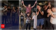 Watch: Celebrations erupt in Khan Yunis after Trump's Gaza peace deal; streets filled with people dancing, cheering