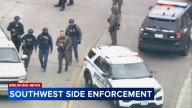 Chicago crash: 1 arrested after trying to hit feds in vehicle near Ogden, 26th Street in Little Village, Cicero police say