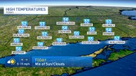 Cool temperatures for the last week of October