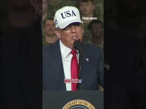 Troops go WILD after Trump unveils pay raise #shorts #trump #us #troops #military #foxnews