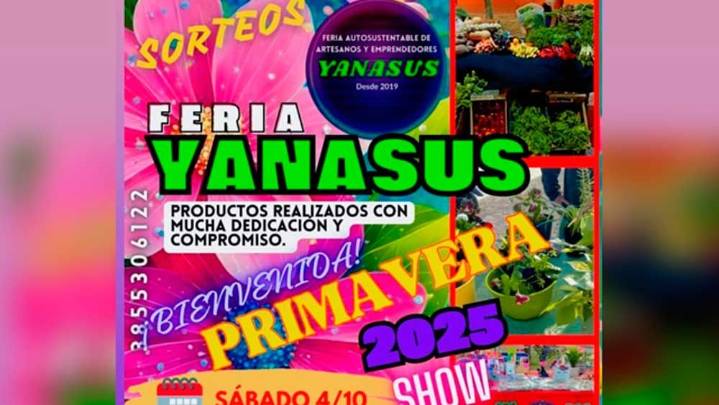 La Feria Autosustentable Yanasus invita a recibir la primavera en el barrio Jorge Newbery