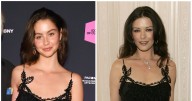 Catherine Zeta-Jones’s Daughter Wears Mom’s Famous Little Black Dress 20 Years Later