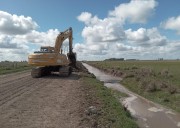 Caminos Rurales: Dos oferentes para obras de mantenimiento, limpieza y reparación de alcantarillas