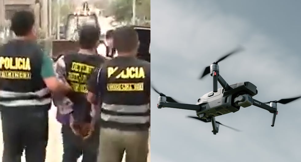 PNP captura a extranjero acusado de usar dron para rastrear a víctimas de extorsión en Lima Sur 