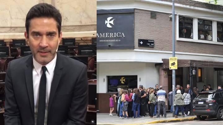 Las fotos del último adiós a Mariano Castro, el hermano gemelo de Juan Castro