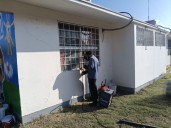 Impulsa Jesús Valenciano rehabilitación de escuelas en distintas colonias