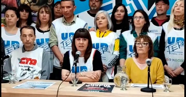 Paro de Unter: pedido al gobierno para que contemple «todo lo que hacemos dentro de las escuelas»