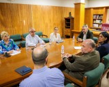Luego de la protesta estudiantil, gobernadora Marina del Pilar y Rector de UABC sostienen reunión