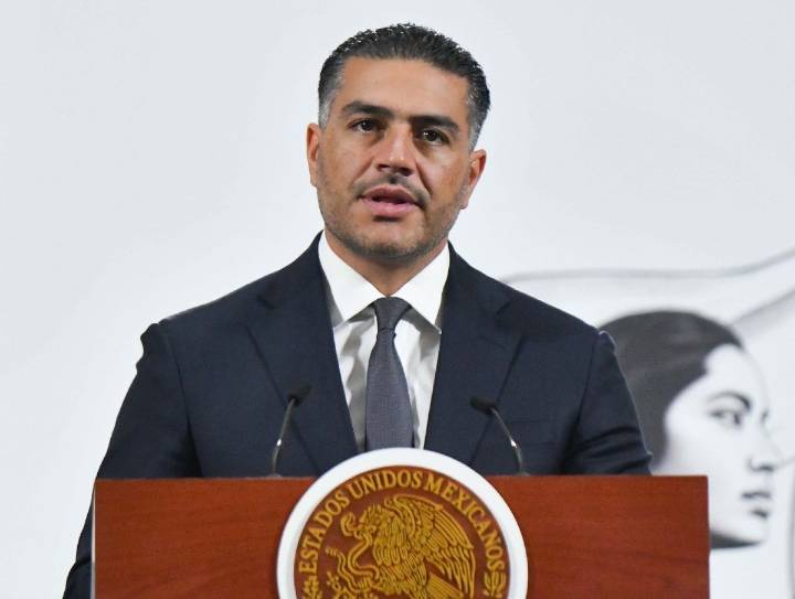 Omar García Harfuch felicita a la presidenta Claudia Sheinbaum
