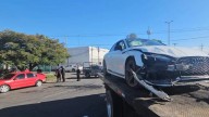 Impactan vehículos en Constituyentes y Siete Poniente