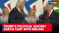 'Cheeky' Trump dubs Meloni "beautiful young woman" during Gaza peace talks