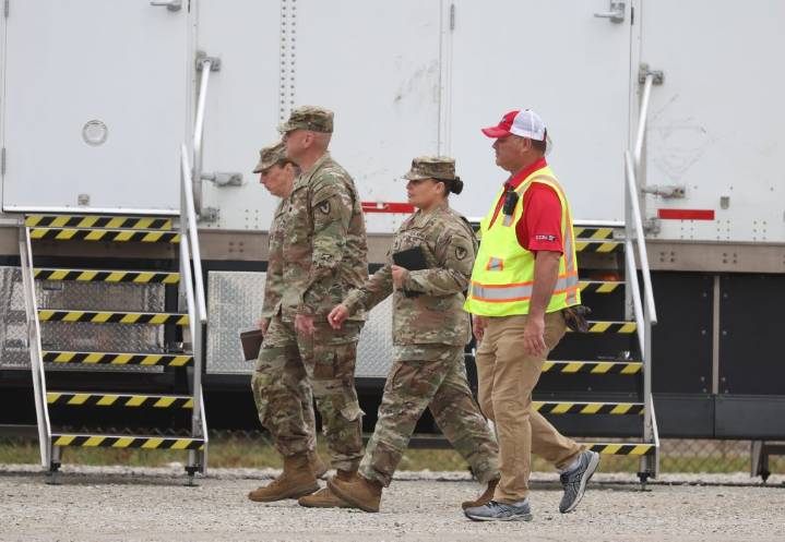 National Guard Arrives In Broadview, Expected Outside Federal Court Friday