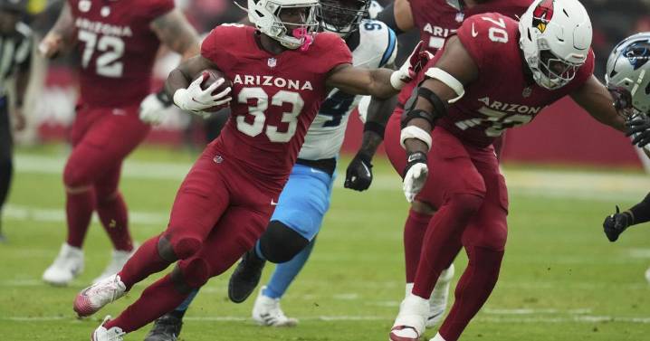 Cards place Trey Benson on injured reserve with knee injury; running back could return this season