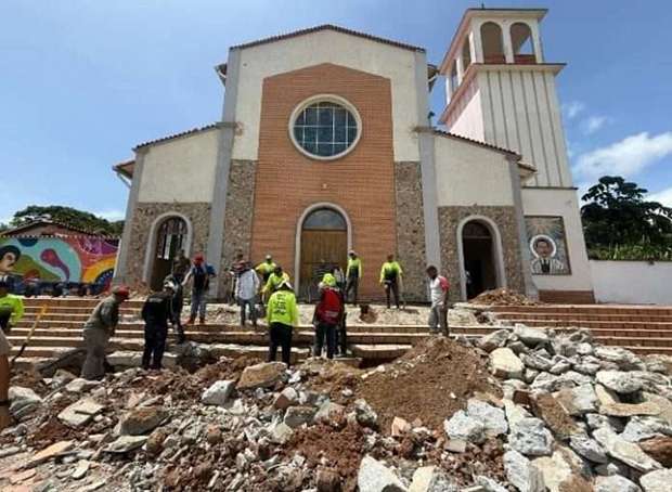 En honor a JGH construyen un altar mayor y un parque en Trujillo
