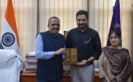 VC Cluster University felicitates Dr Abhijeet Jasrotia