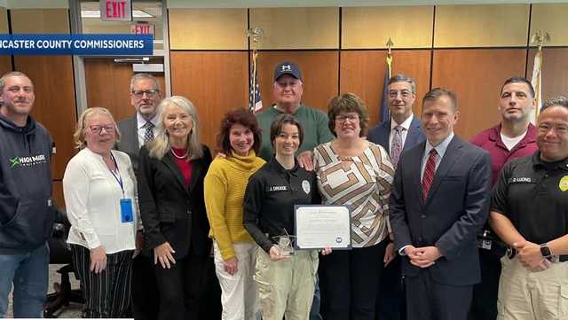 Correctional officer honored for saving choking child