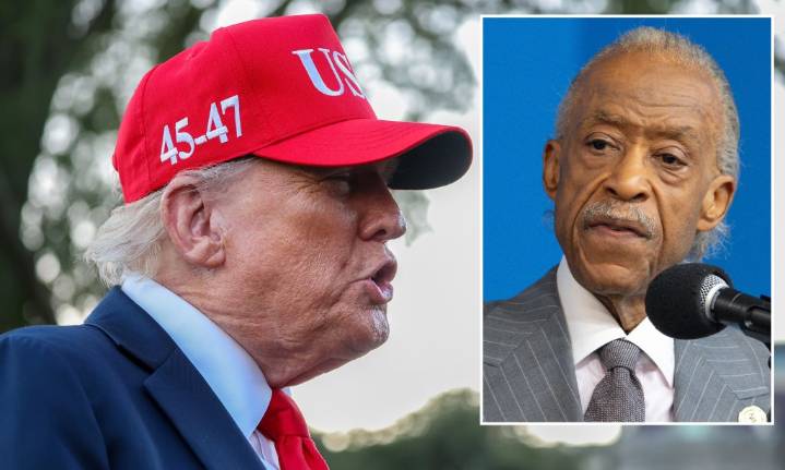 Trump takes aim at Sharpton, urges FCC to 'look into' NBC license