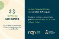 Convocan a Familias Solidarias para acompañar a un grupo de cuatro hermanos