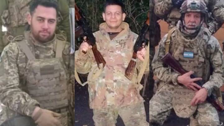 Tres argentinos miembros del ejército ucraniano murieron en el frente de batalla tras un ataque ruso