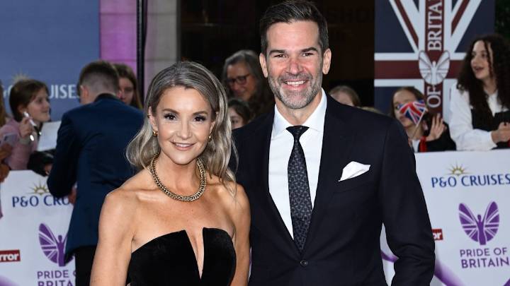 Helen Skelton and Gethin Jones cosy up on red carpet after months of romance rumours