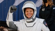 NASA astronaut, flying commercial, spots rocket launch in California