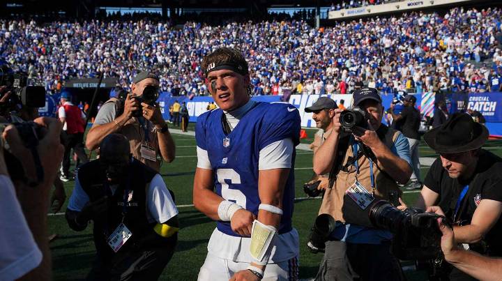 Is Giants’ Jaxson Dart healthy vs. Saints team that ‘put chip on shoulder?’