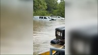 Floodwaters in Kentucky after heavy rainfall