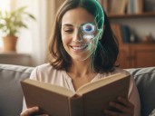 ¡Adiós a la ceguera! Un pequeño implante ocular ayuda a las personas a restaurar su visión y leer de nuevo
