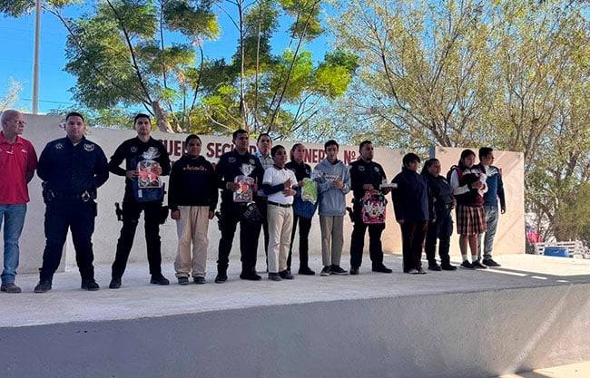 Impulsan cercanía de policía municipal con estudiantes en Acuña