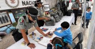 Realiza Guardia Nacional actividades de proximidad en escuela de nivel básico en San Luis Potosí  